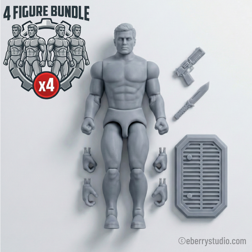 USB-375 Genesis Core: Fireteam Quad Pack (4-Figure Bundle)