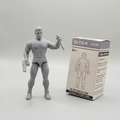 USB-375 Genesis Core: Heroic Male Blank O-Ring Action Figure (1:18 Scale / 3.75)